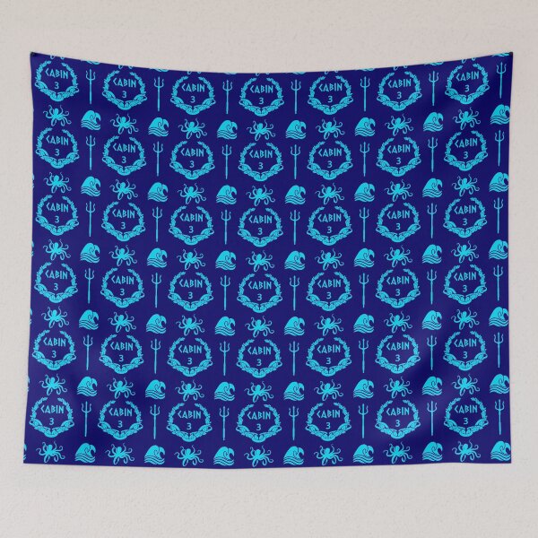 Item preview, Camp Half-Blood Poseidon Cabin designed and sold by VintageBabes.