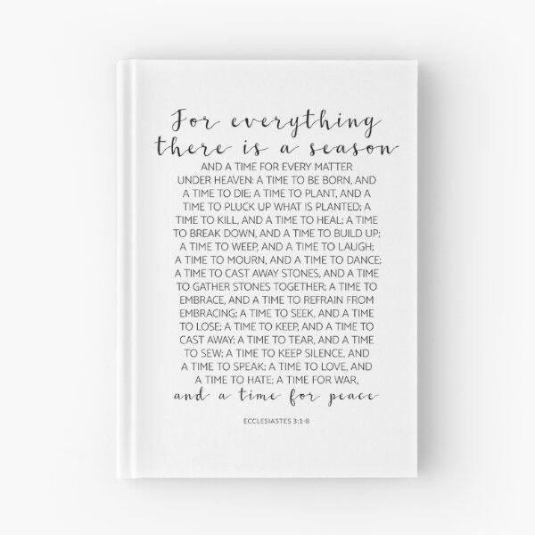 Item preview, For everything there is a season, Ecclesiastes 3:1-8 designed and sold by aenaonartwork.