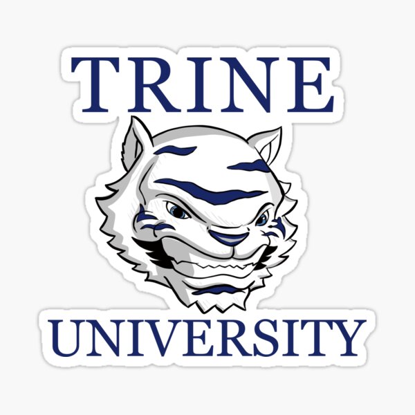 Trine University Sticker