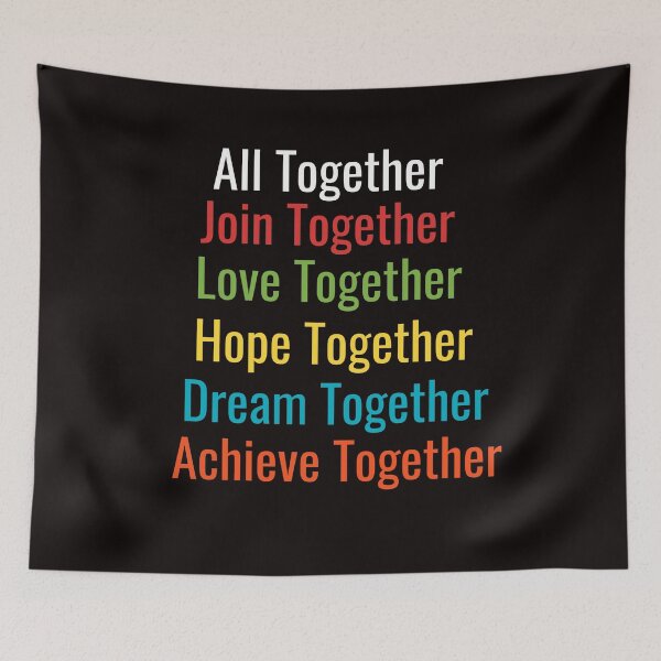 Item preview, All Join Hope Love Dream Achieve Together for Men Women And Kids designed and sold by LYSandCo.