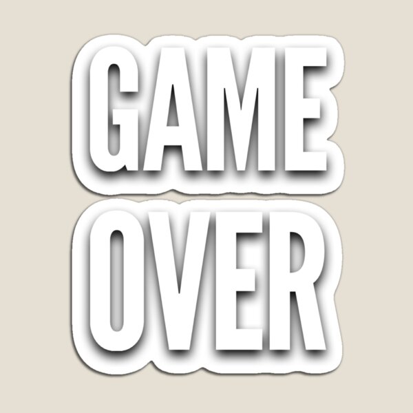 Item preview, GAME OVER (GAMER DESIGN) designed and sold by ITWork.