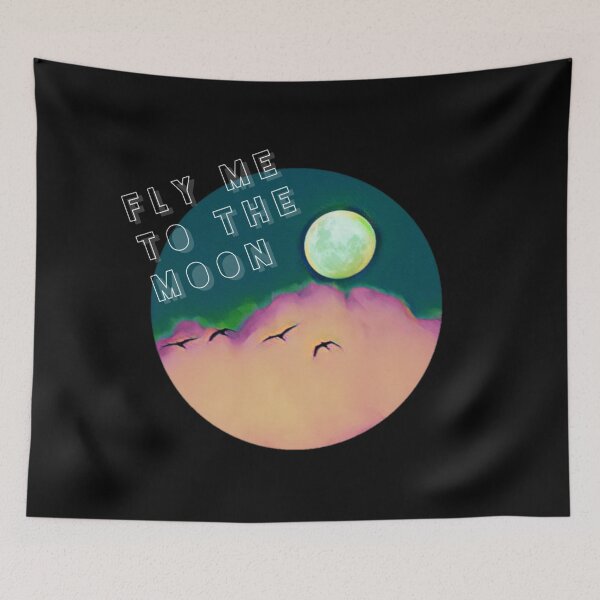 Item preview, Fly me to the moon designed and sold by crgart.