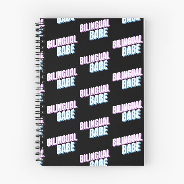 Item preview, Bilingual Babe Language Learning Polyglot Design Sticker Shirt Mask designed and sold by moremattie.