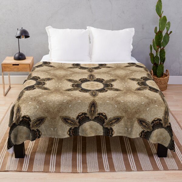 Item preview, Kaleidoscope Star Flower - Oriental Floral Earth Tones Mandala designed and sold by gphotobox.