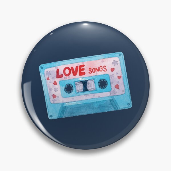 Item preview, Retro Valentine Cassette Tape designed and sold by Alicia Chee.