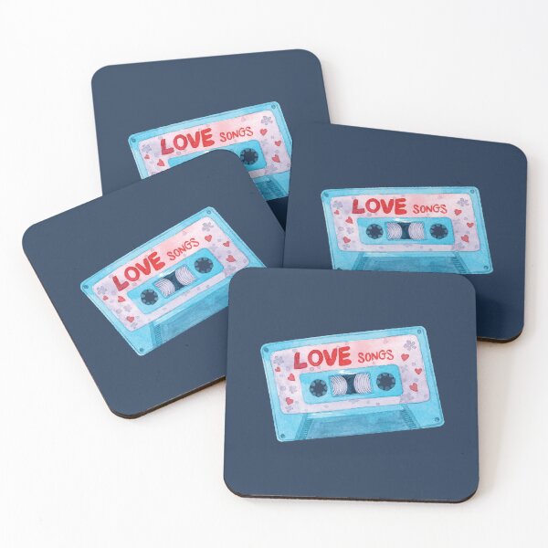 Item preview, Retro Valentine Cassette Tape designed and sold by Alicia Chee.