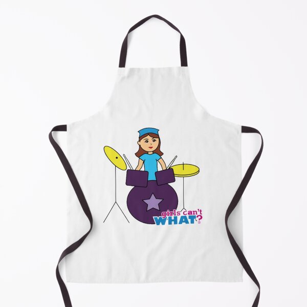 Item preview, Drummer Girl - Girls Can't What? designed and sold by Peace Cyebukayire.