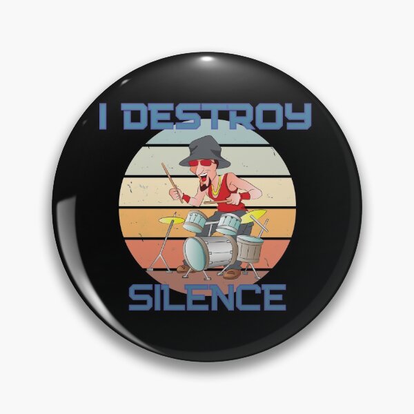 Item preview, I Destroy Silence  designed and sold by StephenMollie.
