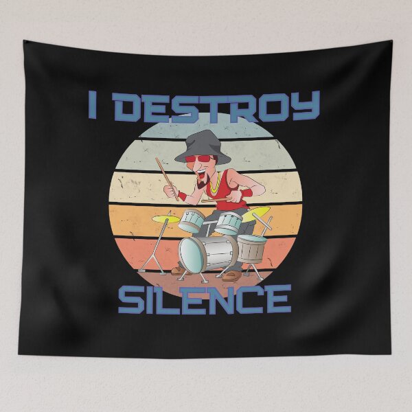 Item preview, I Destroy Silence  designed and sold by StephenMollie.
