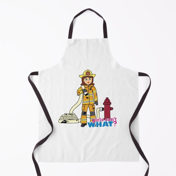 Item preview, Firefighter Girl - Girls Can't What? designed and sold by Peace Cyebukayire.