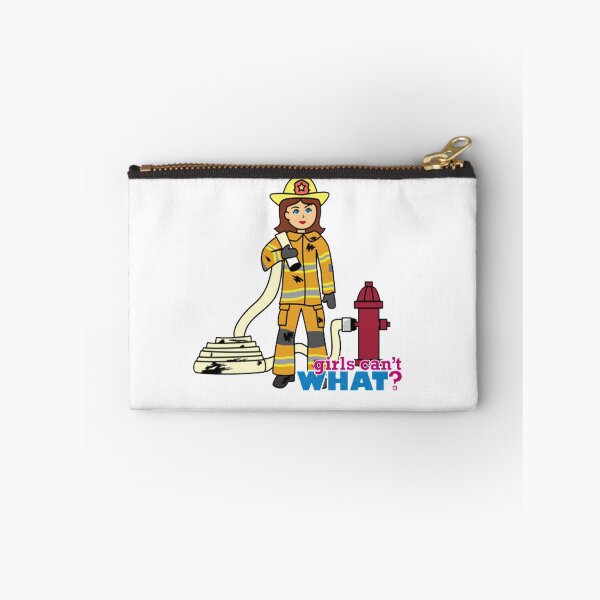 Item preview, Firefighter Girl - Girls Can't What? designed and sold by Peace Cyebukayire.