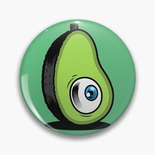Item preview, Creepy Eye-vocado | Monster Avocado designed and sold by SLAG-Creative.