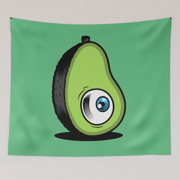 Item preview, Creepy Eye-vocado | Monster Avocado designed and sold by SLAG-Creative.