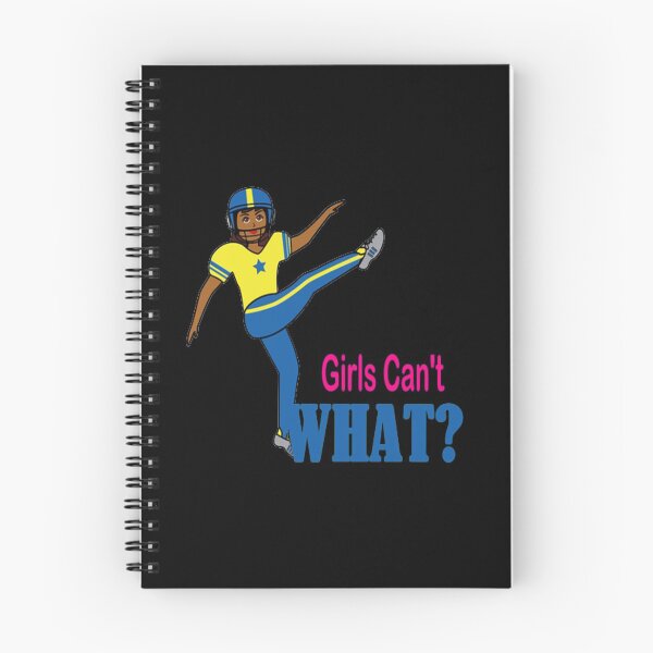 Item preview, Football Girl - Girls Can't What? designed and sold by Peace Cyebukayire.