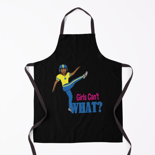 Item preview, Football Girl - Girls Can't What? designed and sold by Peace Cyebukayire.