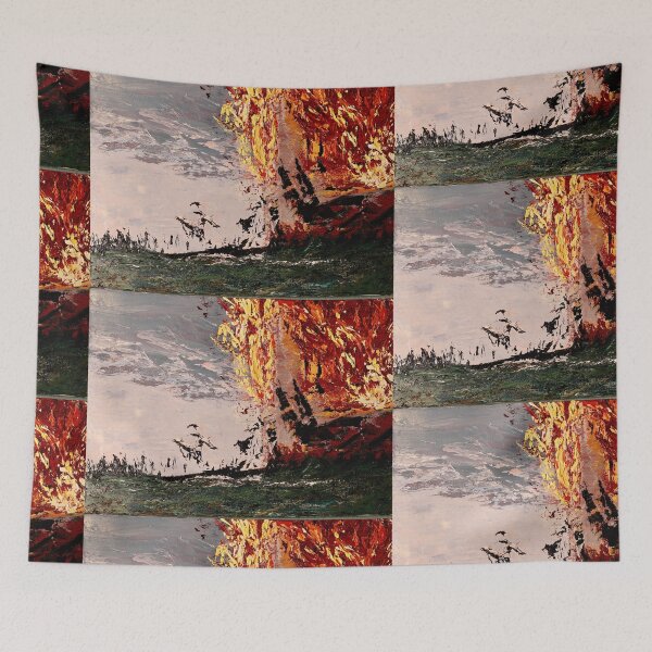 Item preview, Pet Sematary - Beside Fire designed and sold by Sara Larner.