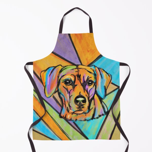 Item preview, Rhodesian Ridgeback Watercolor Portrait designed and sold by k9printart.