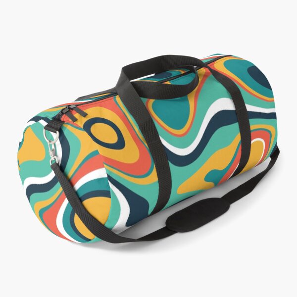 Item preview, Psychedelic Abstract Colorful Wavey Shapes Pattern designed and sold by GeekHeadDesigns.