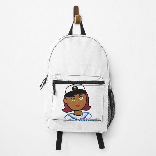 Item preview, Navy Sailor Girl - Girls Can't What? designed and sold by Peace Cyebukayire.