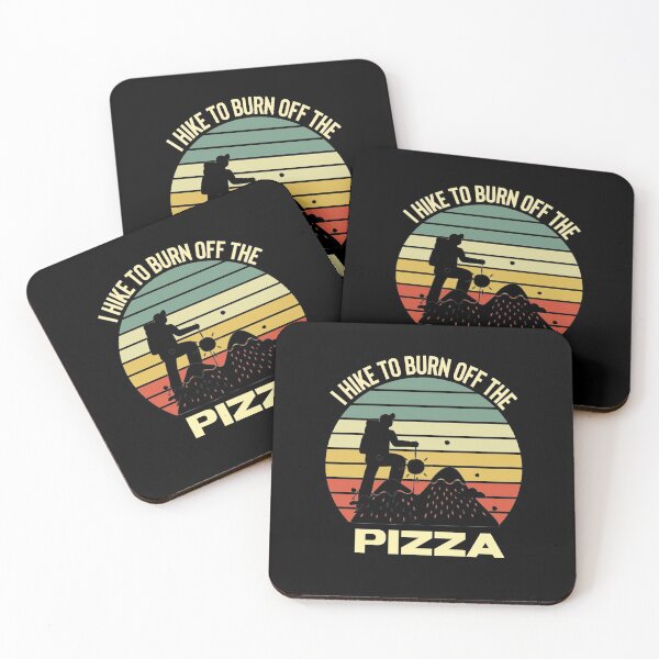 Item preview, Hiking and pizza funny meme  designed and sold by Boss  Bubble.