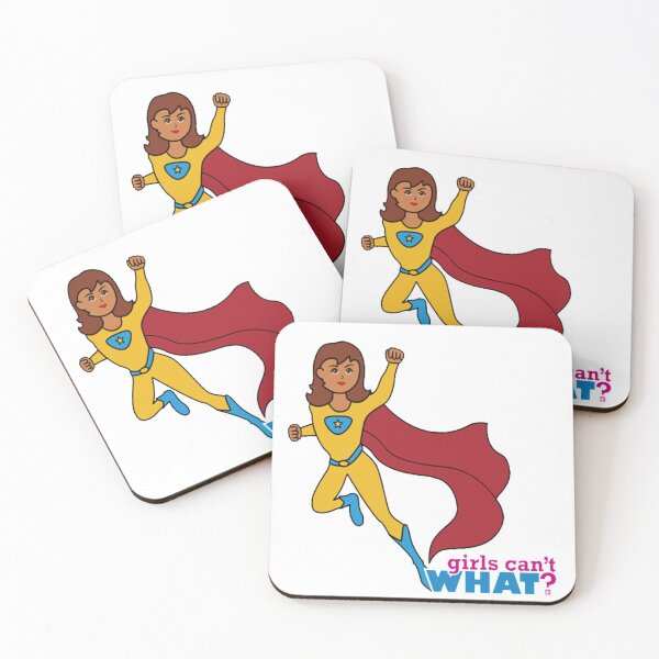 Item preview, SuperHero Girl - Girls Can't What? designed and sold by Peace Cyebukayire.
