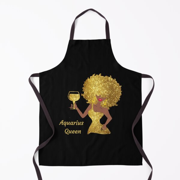 Item preview, Aquarius Queen Black Women Afro Hair designed and sold by R&BApparel.