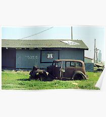 Route 66 Vintage Auto Poster