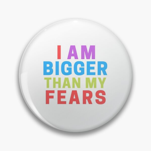 Item preview, I Am Bigger Than My Fears designed and sold by DigitalNobleman.