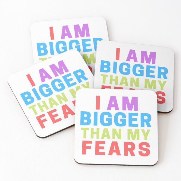 Item preview, I Am Bigger Than My Fears designed and sold by DigitalNobleman.