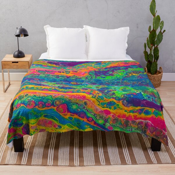 Item preview, Psychedelic Haze Abstract neon designed and sold by crgart.