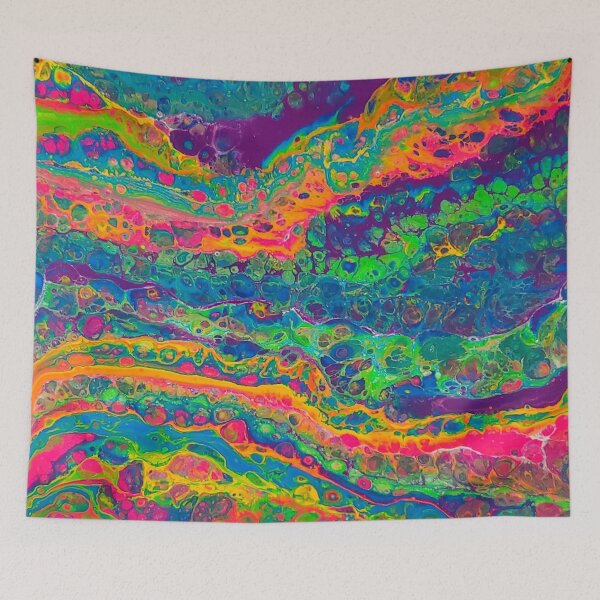 Item preview, Psychedelic Haze Abstract neon  designed and sold by crgart.