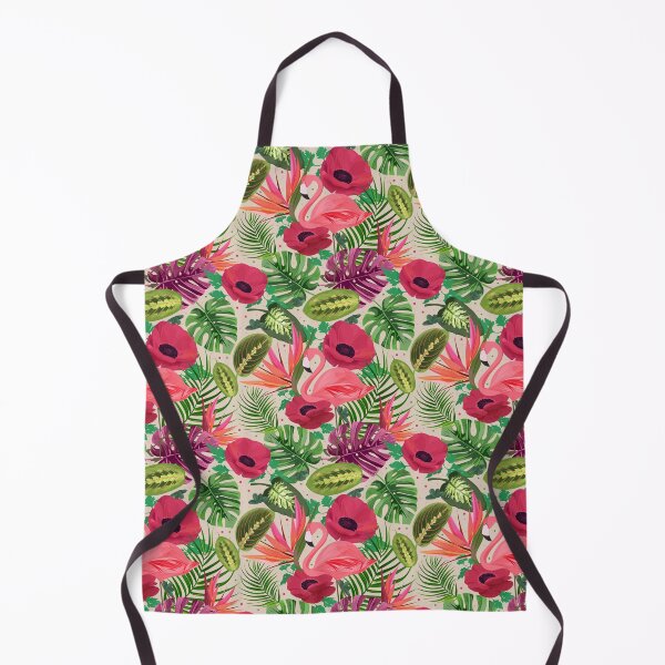 Item preview, Tropical Pink Flamingo Pattern designed and sold by SwePattern.