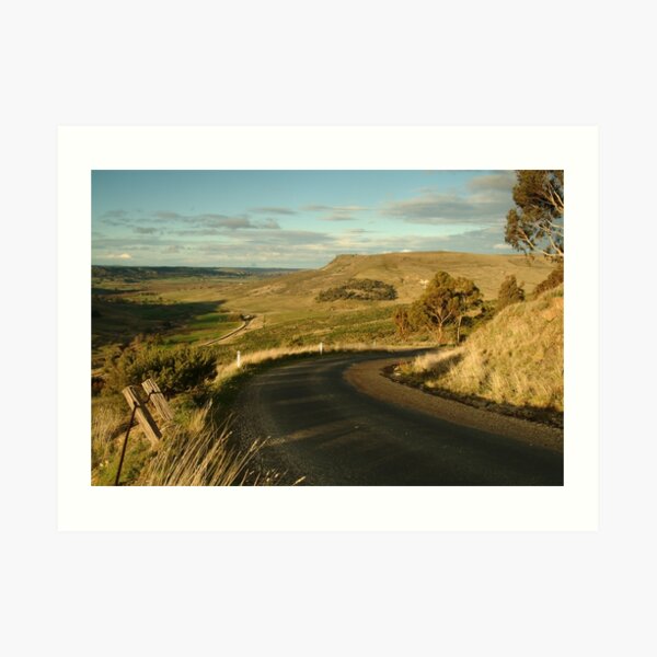 Joe Mortelliti Gallery - The Bluff, Rowsley, near Bacchus Marsh, Victoria, Australia. Art Print