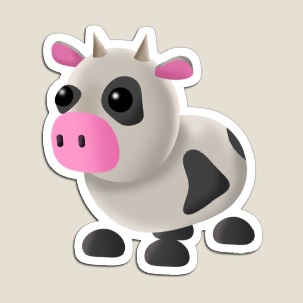 Adopt Me Cow Magnets Redbubble - roblox adopt me pets pictures cow