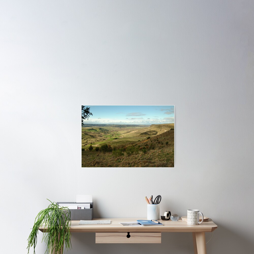 Joe Mortelliti Gallery - Rowsley valley, near Bacchus Marsh, Victoria, Australia. Poster