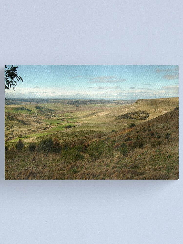 Alternate view of Joe Mortelliti Gallery - Rowsley valley, near Bacchus Marsh, Victoria, Australia. Canvas Print