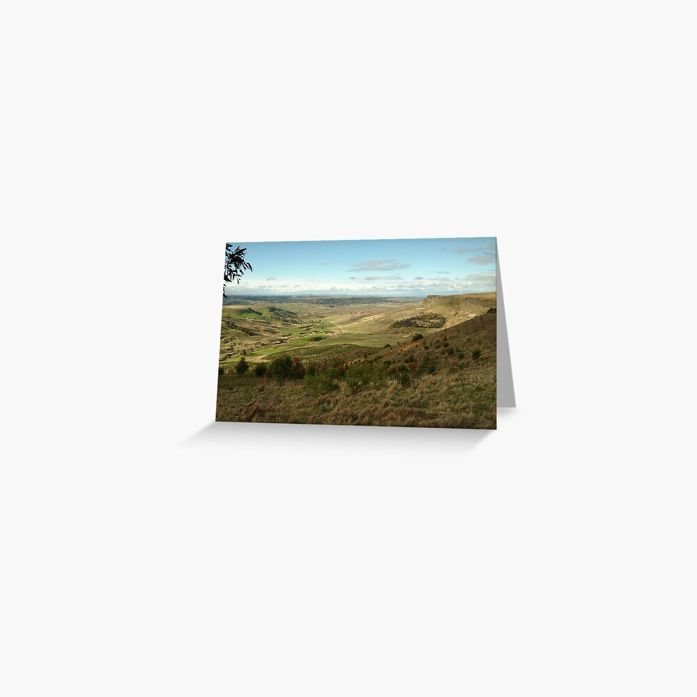 Joe Mortelliti Gallery - Rowsley valley, near Bacchus Marsh, Victoria, Australia. Greeting Card