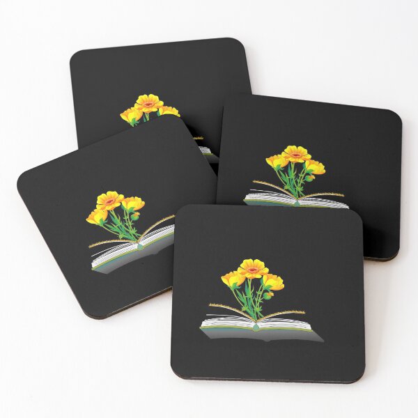 Artikelvorschau, Blumen wachsen aus dem Buch entworfen und verkauft von PNGberry.
