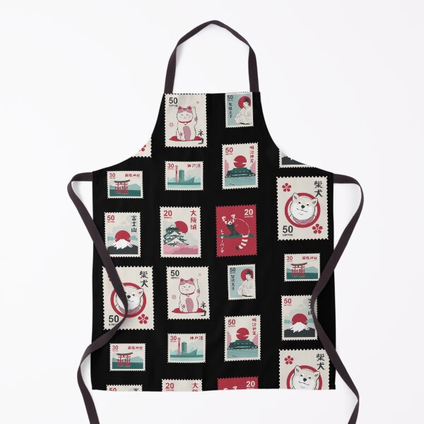 Item preview, Beautiful Japanese Stamps Sticker Pack - Black Version designed and sold by yumiso.