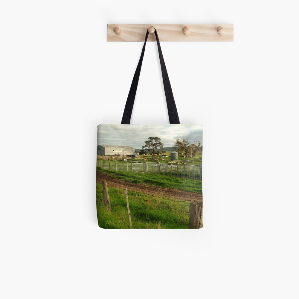Joe Mortelliti Gallery - Rowsley valley farm, near Bacchus Marsh, Victoria, Australia. Tote Bag