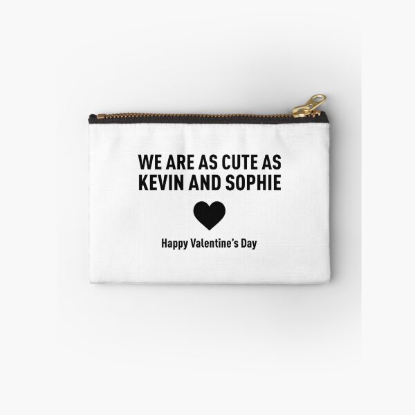 Item preview, We Are As Cute As Kevin And Sophie (Valentine's Day Edition) - Black designed and sold by FilipeFerreira.