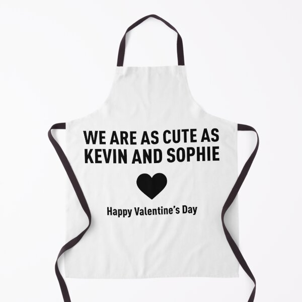 Item preview, We Are As Cute As Kevin And Sophie (Valentine's Day Edition) - Black designed and sold by FilipeFerreira.