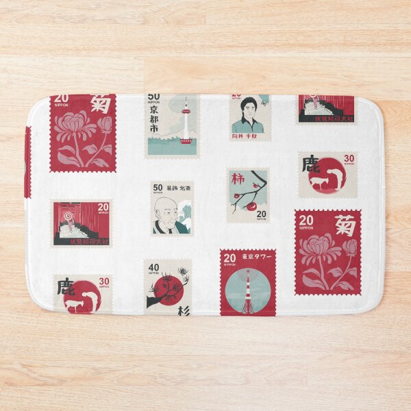 Item preview, Beautiful Japanese Stamps Sticker Pack - White Version designed and sold by yumiso.