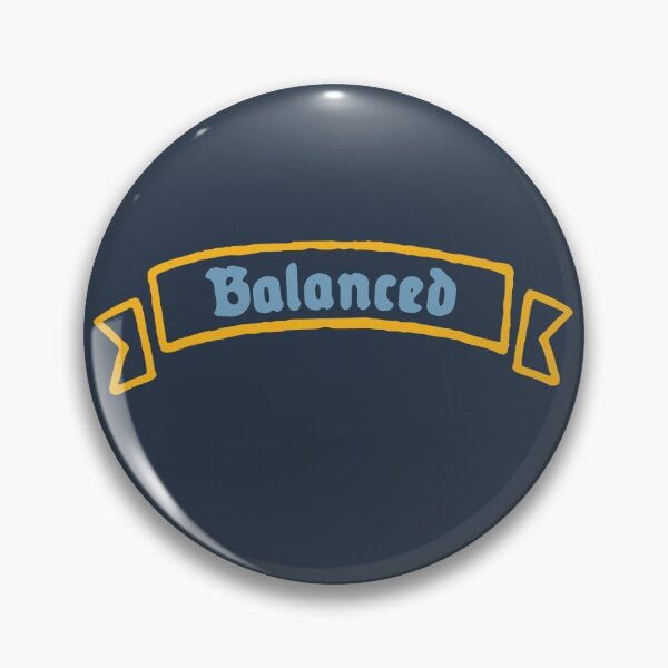 Artikelvorschau, Balanced Positive Words Banner Geschenk - Blau entworfen und verkauft von Chubuter.