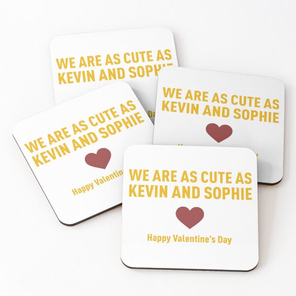 Item preview, We Are As Cute As Kevin And Sophie (Valentine's Day Edition) - Colors! designed and sold by FilipeFerreira.