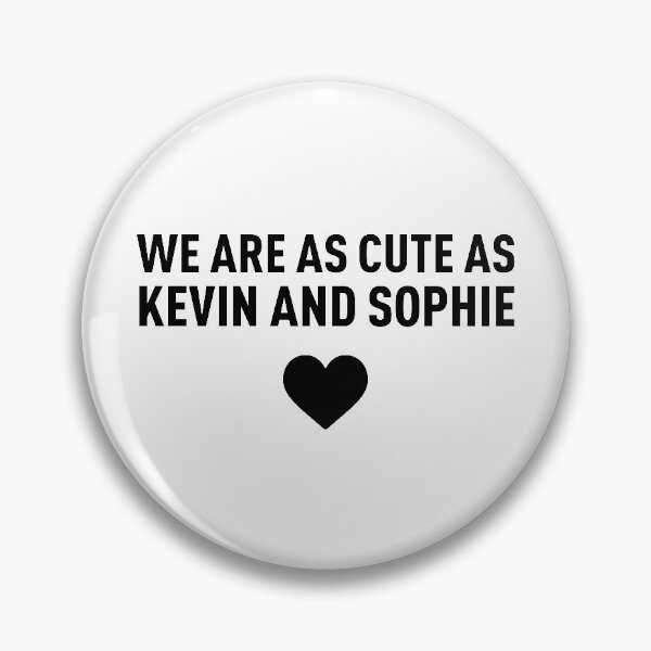 Item preview, We Are As Cute As Kevin And Sophie - Black designed and sold by FilipeFerreira.