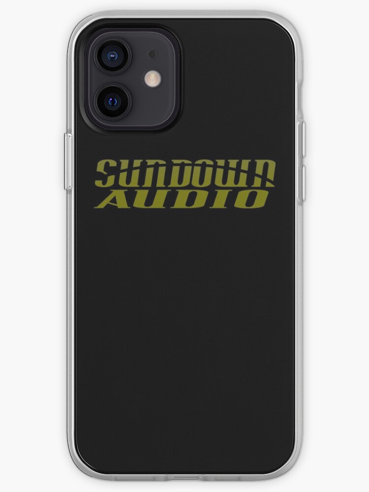 Sundown Audio Logo Iphone Case Cover By Pkorzep Redbubble