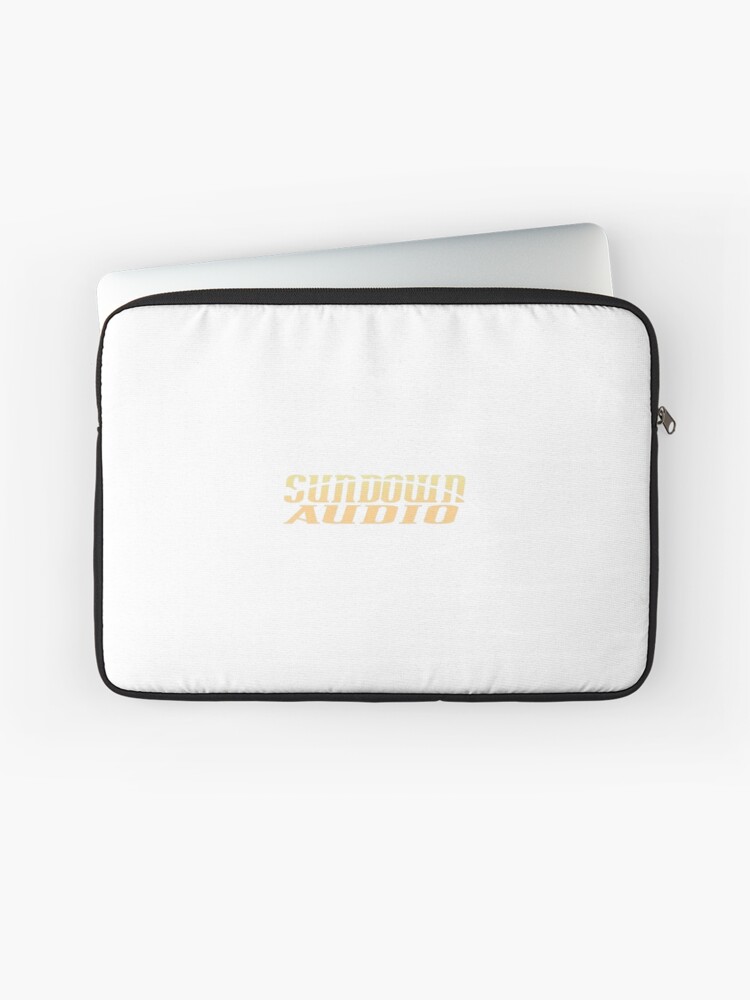 Sundown Audio Logo Laptop Sleeve By Pkorzep Redbubble