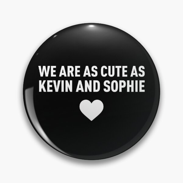 Item preview, We Are As Cute As Kevin And Sophie - White designed and sold by FilipeFerreira.