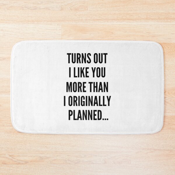 Item preview, I Like You More Than Originally Planned designed and sold by yumiso.